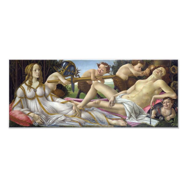 Sandro Botticelli - Venus and Mars Photo Print (Front)