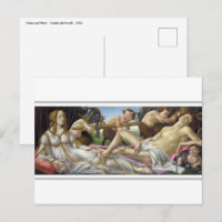 Sandro Botticelli - Venus and Mars