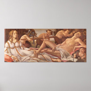 Sandro Botticelli-Venus and Mars Poster