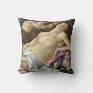 Sandro Botticelli - Venus and Mars, right side Cushion