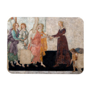 Sandro Botticelli - Venus and the Three Graces Magnet