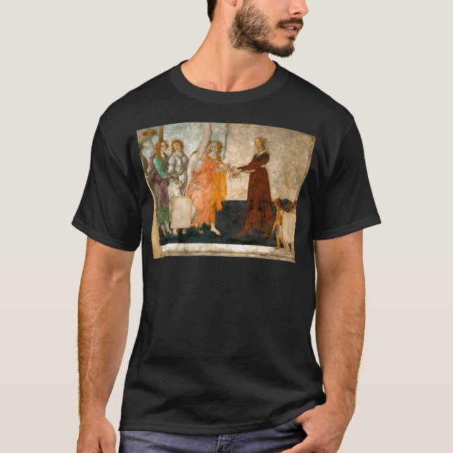 Sandro Botticelli Venus And The Three Graces T-Shirt (Front)