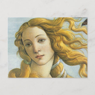 Sandro Botticelli - Venus (Detail) Postcard