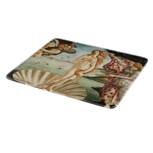 Sandro Botticelli's The Birth of Venus (1485) Cutting Board (Corner)