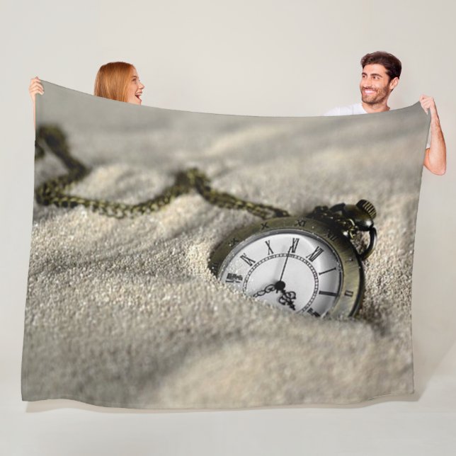 SANDS of TIME Fleece Blanket (In Situ)