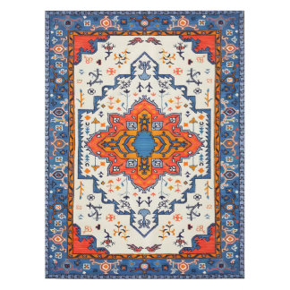 Sands of Time: Heritage Boho Moroccan Art Tablecloth