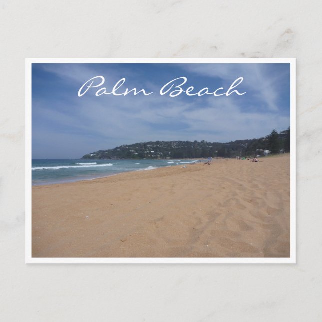 sands palm beach postcard (Front)