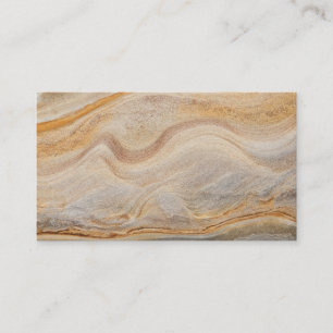 Sandstone Background - Sand, Stone Rock Customised Business Card