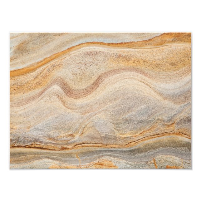 Sandstone Background - Sand, Stone Rock Customised Photo Print (Front)