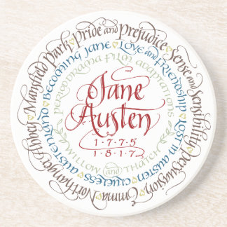Sandstone Coaster - Jane Austen Period Dramas