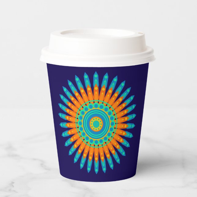 Sandstone Coaster Paper Cups (Front)