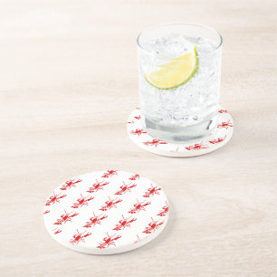 Sandstone Coaster Red Lobster