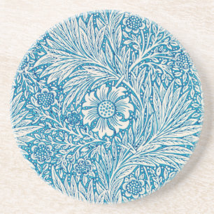 SANDSTONE COASTER : WILLIAM MORRIS "MARIGOLD"