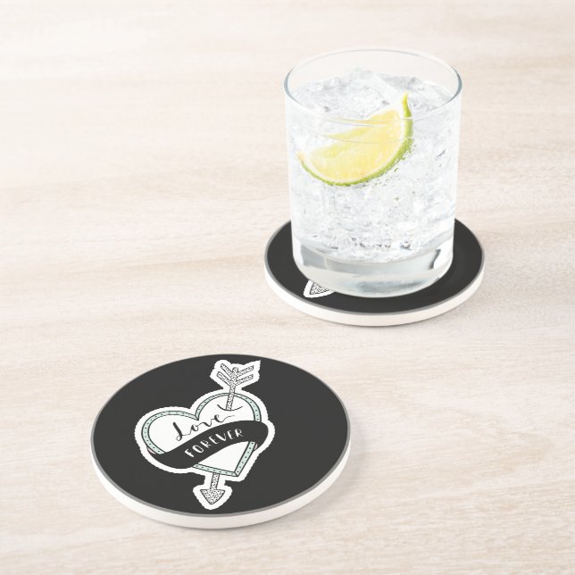 Sandstone Drink Coaster (Side)