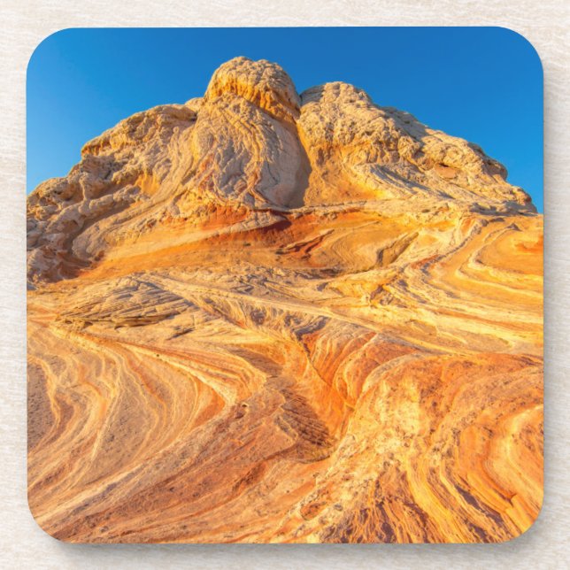 Sandstone Formations At The White Pocket Coaster (Front)