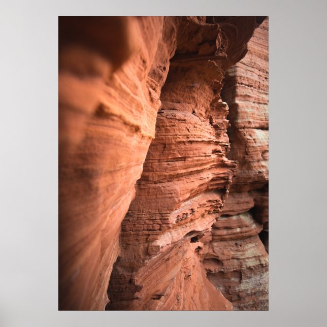 Sandstone Nature Photo Poster (Front)