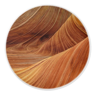 Sandstone Rock Formations Ceramic Knob