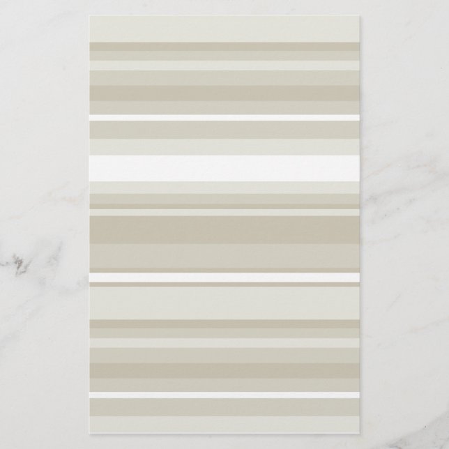 Sandstone stripes stationery (Front)