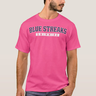 Sandusky Blue Streaks Swimming T-Shirt