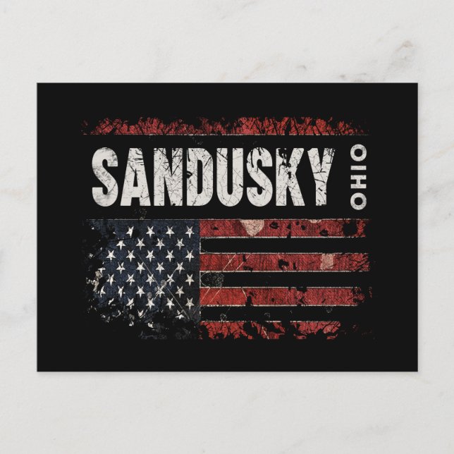 Sandusky Ohio Postcard (Front)