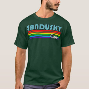 Sandusky Ohio Pride Sandusky LGBT Gift LGBTQ Supp T-Shirt