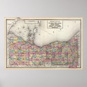 Sandusky, Seneca, and Summit Counties Poster