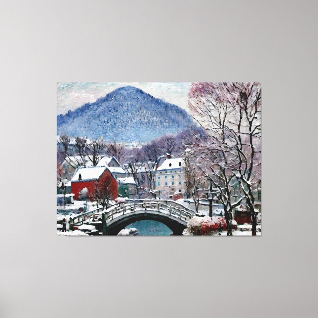 Sandvika Canvas Print (Front)