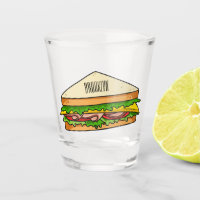Sandwich cartoon illustration