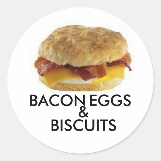 Sandwich Classic Round Sticker