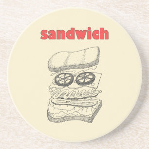 Sandwich Coaster