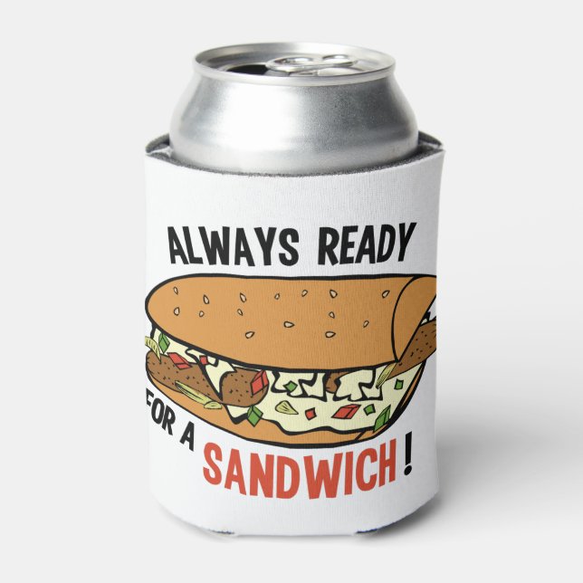 Sandwich custom name can cooler (Can Front)