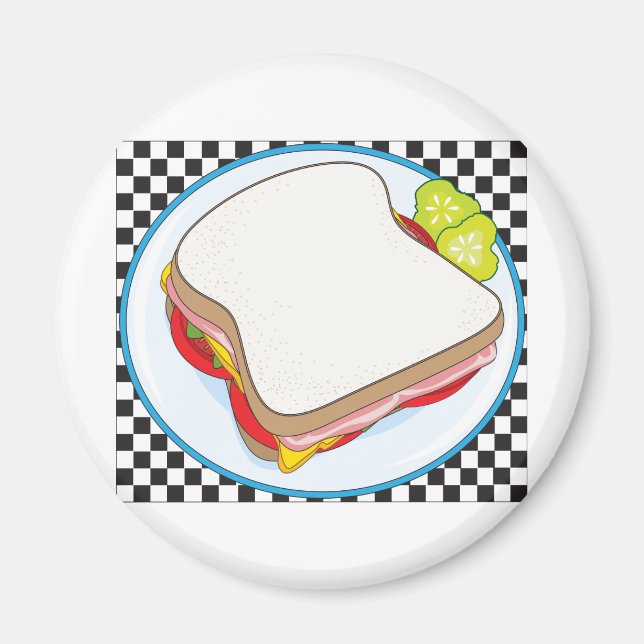 Sandwich Magnet (Front)