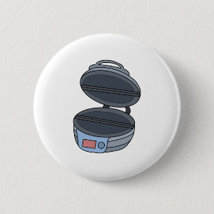 Sandwich Maker 6 Cm Round Badge