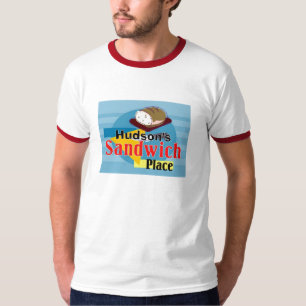 Sandwich Shop - Customise with YOUR Name T-Shirt