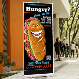 Sandwich Shop Sign Deli Banner Food Truck 