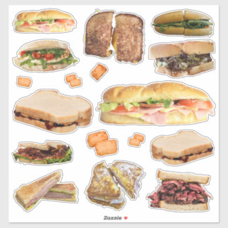 Sandwich Stickers