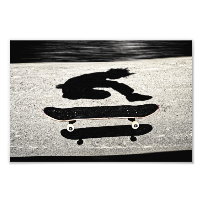 sandwiched skateboard photo print (Front)