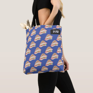 Sandwiches - Bacon Lettuce Tomato - your initials Tote Bag