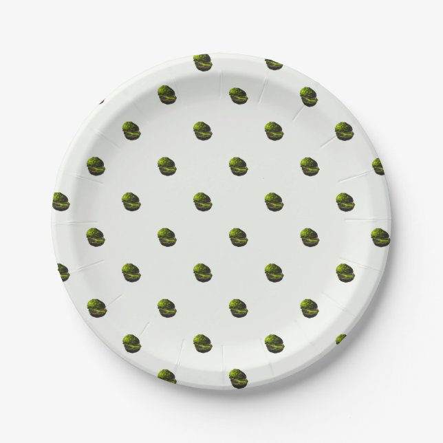 Sandwiches Paper Plate (Front)