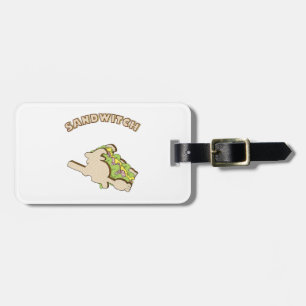 Sandwitch Luggage Tag