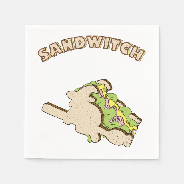 Sandwitch Napkin (Front)