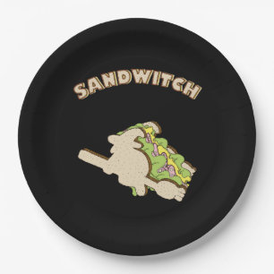 Sandwitch Paper Plate
