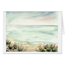 Sandy Beach Card