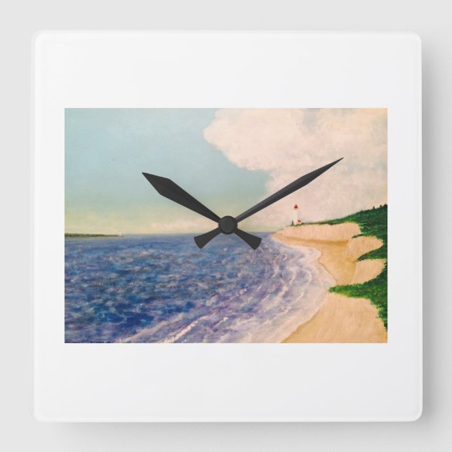 sandy beach clock (Front)