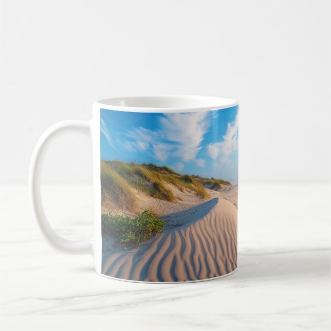 Sandy Beach Coffee Mug (Left)