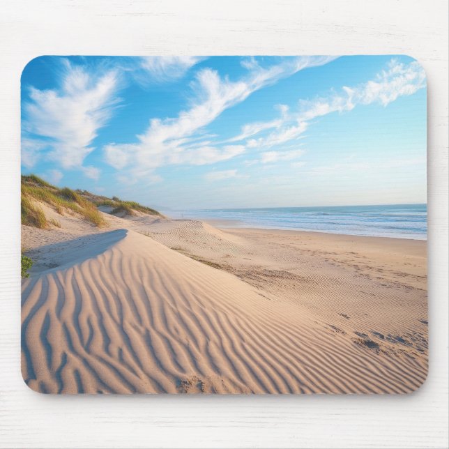 Sandy Beach Mouse Mat (Front)