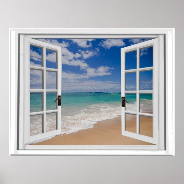 Window View Posters & Prints | Zazzle UK