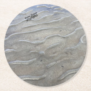 Sandy Beach Paper Coaster