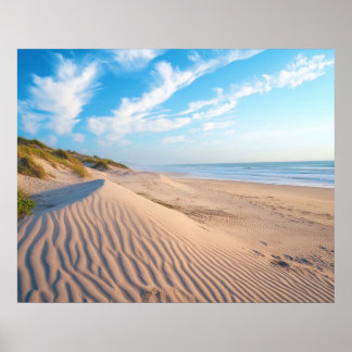 Sandy Beach Poster