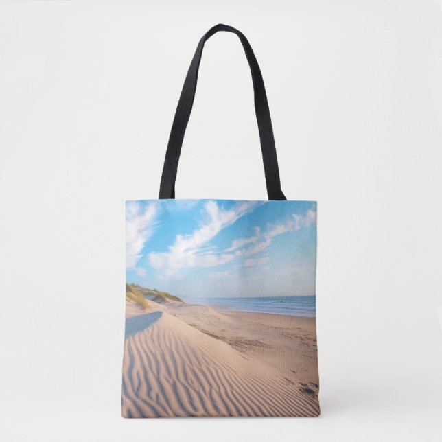 Sandy Beach Tote Bag (Front)